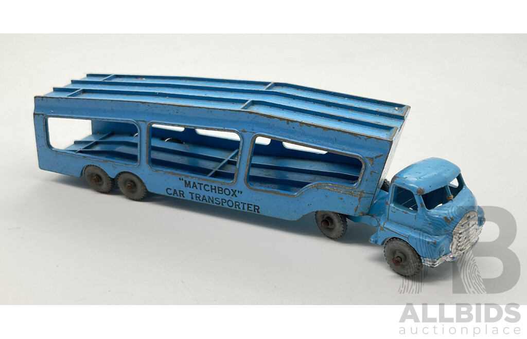 Vintage Lesney Matchbox Car Transporter Number Two, Made in England