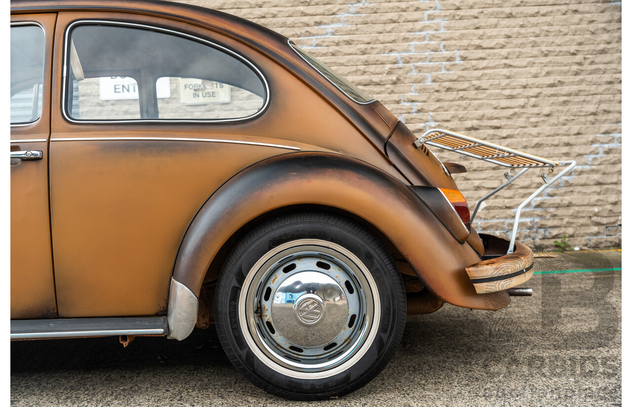 4/1970 Volkswagen 1500 Beetle 2d Sedan Brown 1.5L