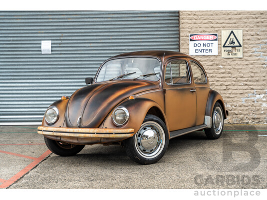 4/1970 Volkswagen 1500 Beetle 2d Sedan Brown 1.5L