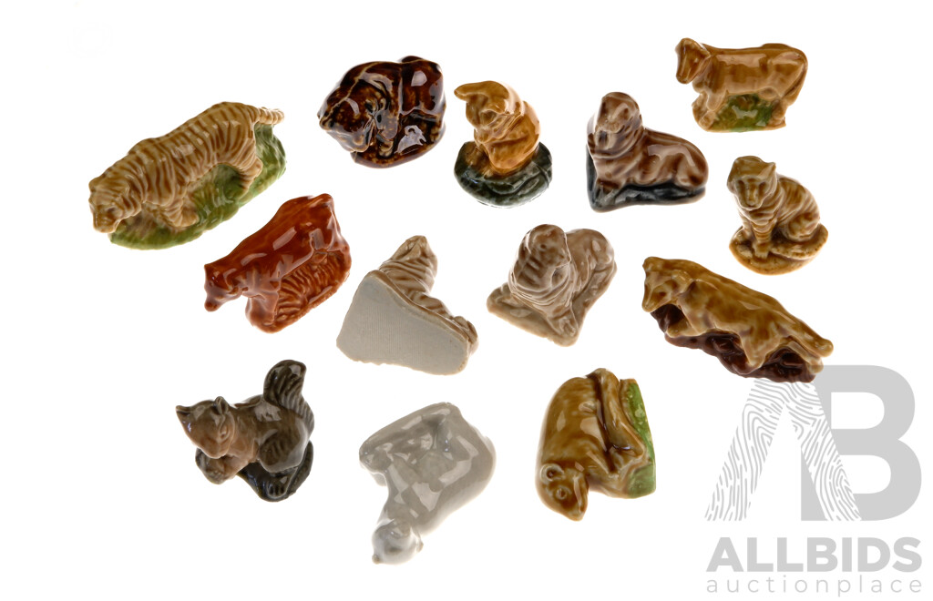 Collection Wade Ceramic Miniature Animal Figures