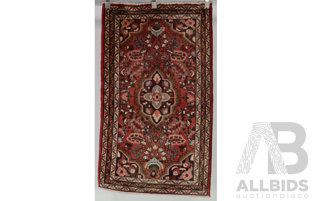 Hand Knotted Persian Lilihan Wool Rug