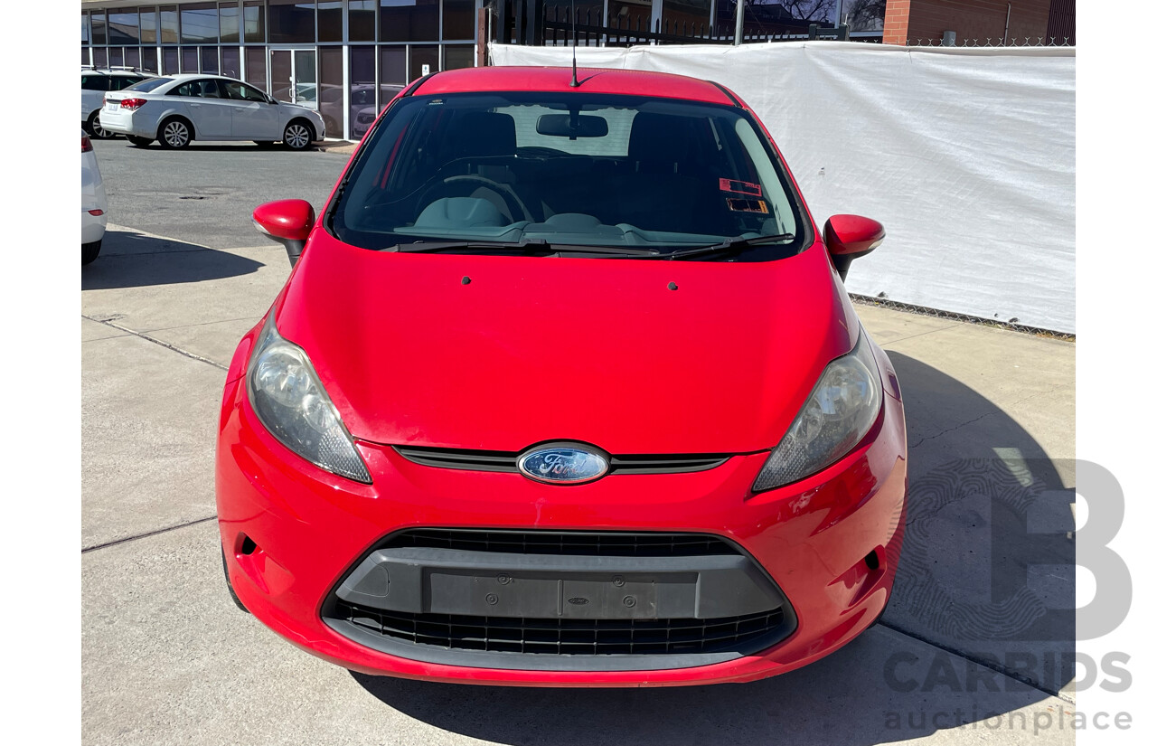 04/2010 Ford Fiesta ECONETIC FWD WS 5D Hatchback Red 1.6L