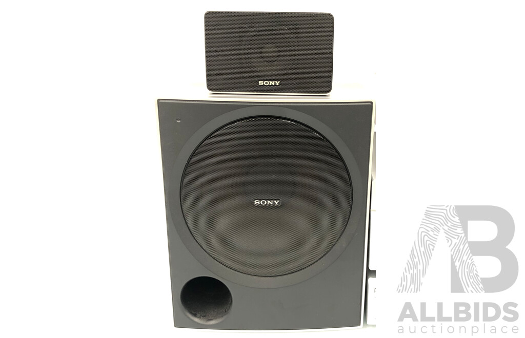 Sony Home Theatre System with Sub Woofer/Satellite Speakers and Optimus Turnatable