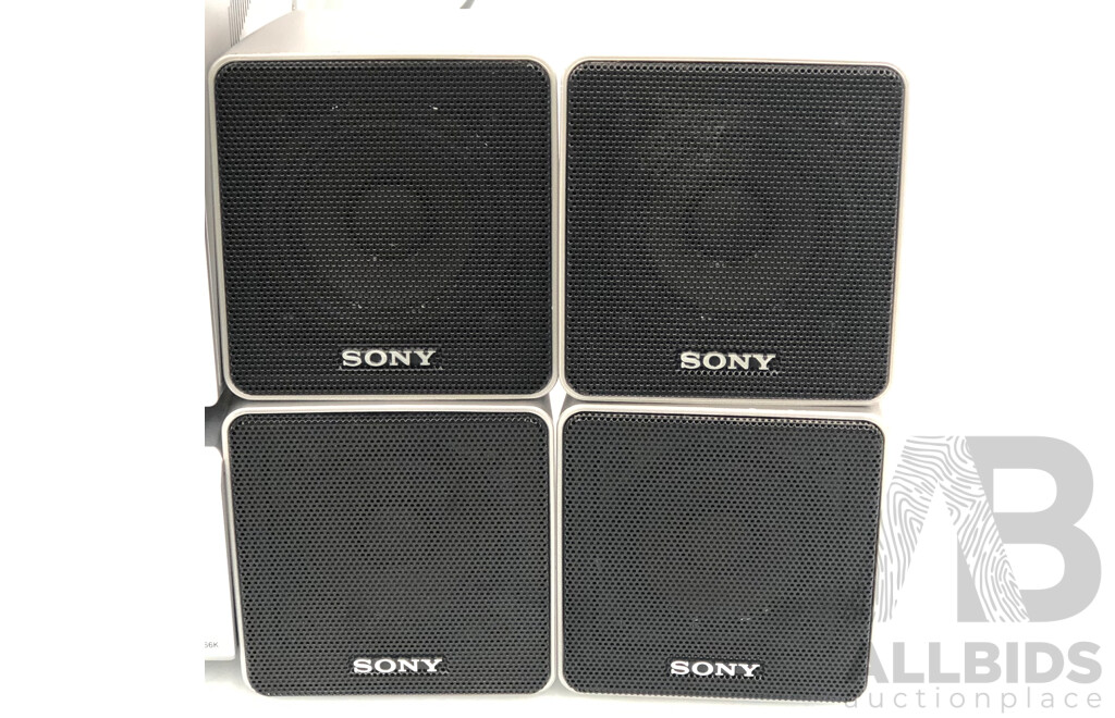 Sony Home Theatre System with Sub Woofer/Satellite Speakers and Optimus Turnatable