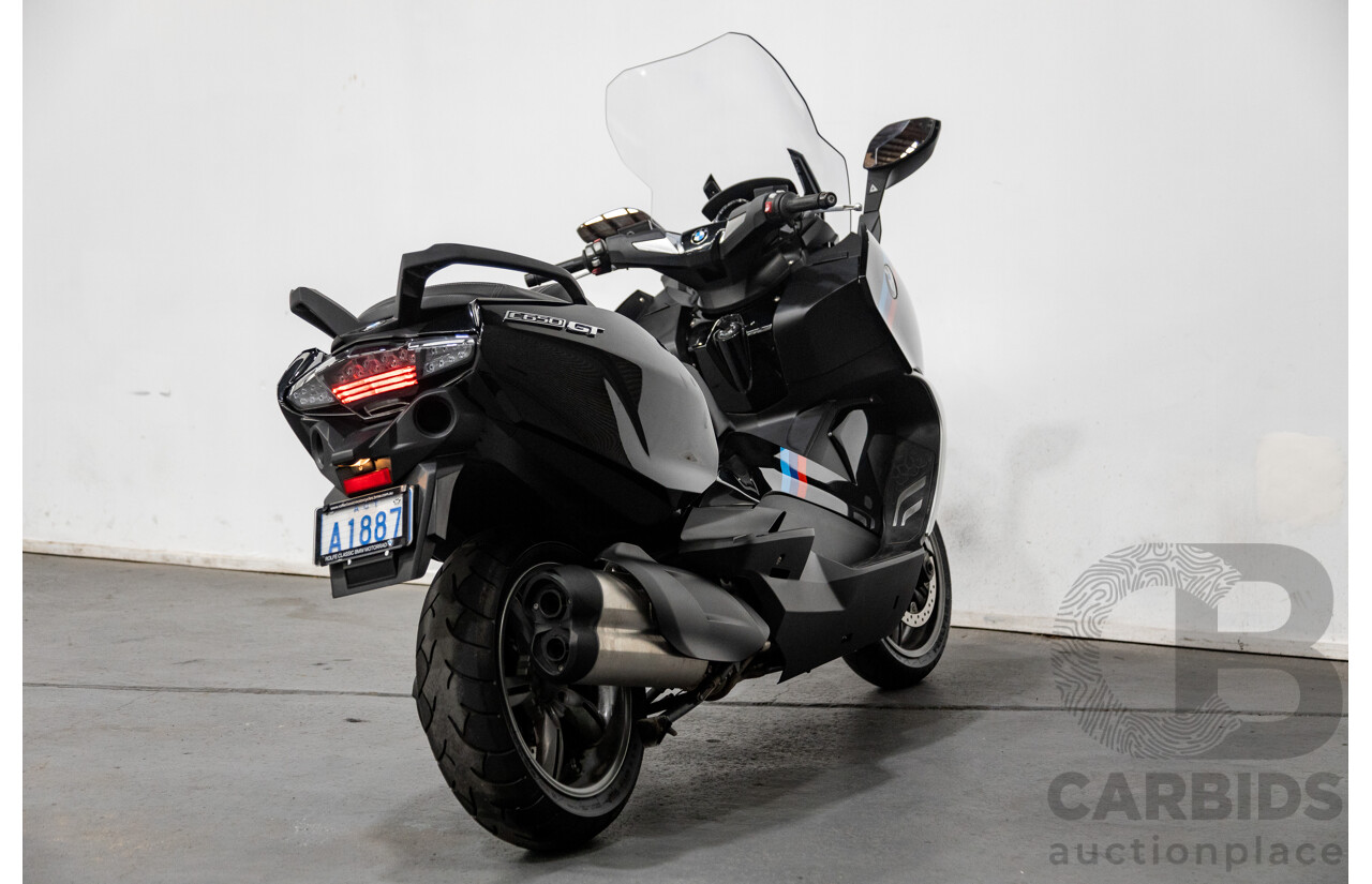 09/2018 BMW C 650 GT OC05 K19 MY18 Scooter Black Storm Metallic 647cc