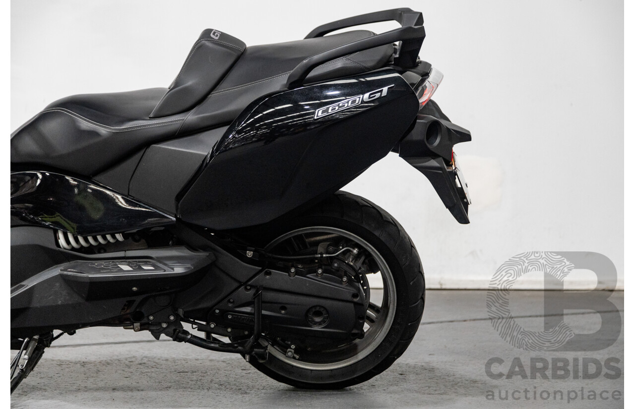 09/2018 BMW C 650 GT OC05 K19 MY18 Scooter Black Storm Metallic 647cc