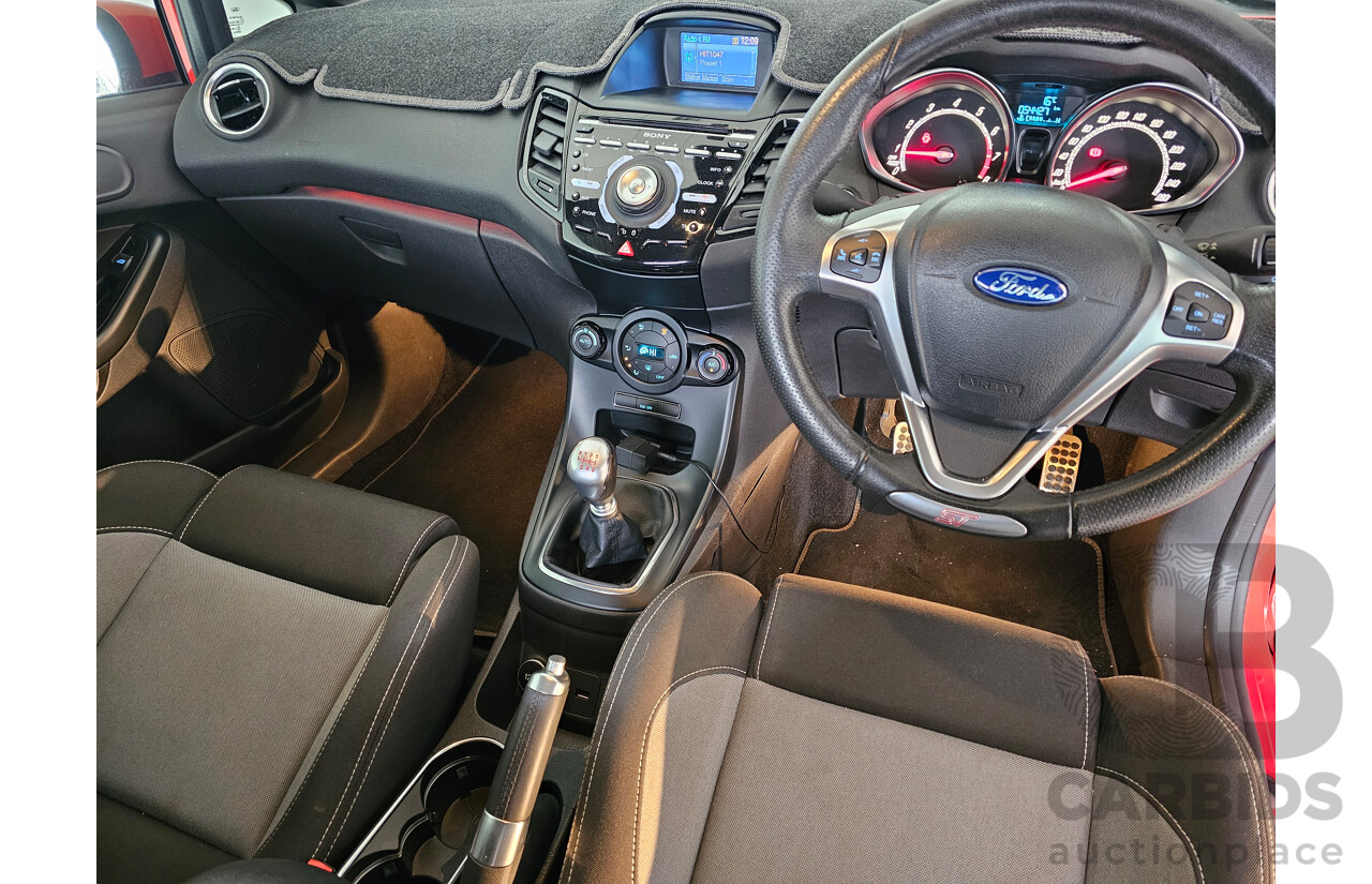 7/2013 Ford Fiesta ST WZ 3d Hatchback Orange 1.6L