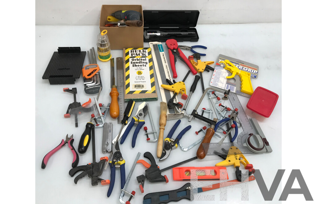 Bulk Lot of Assorted Hand Tools