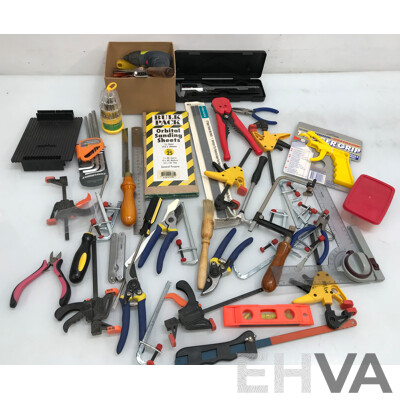 Bulk Lot of Assorted Hand Tools