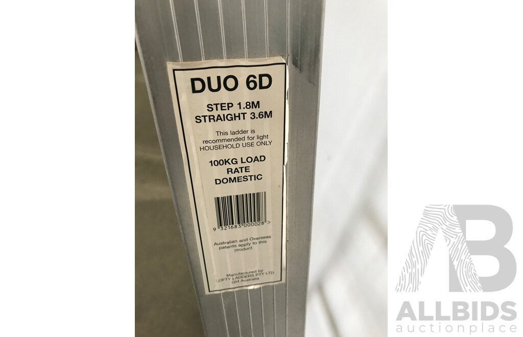 Duo 6D 1.8m Step Ladder