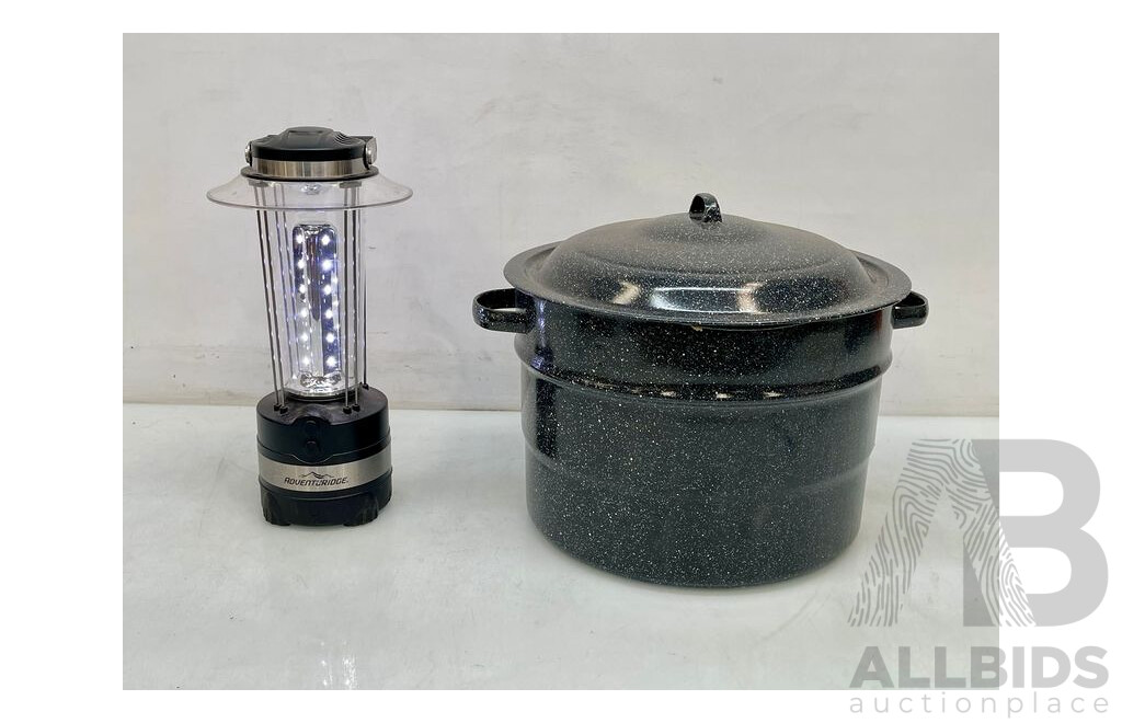 Aventuridge Camping Lantern and Camp Pot