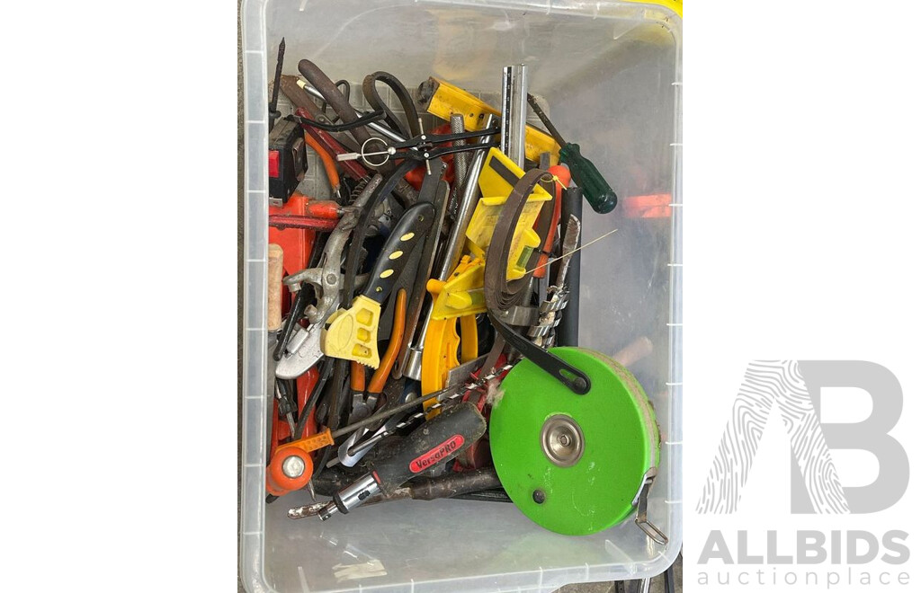 Assorted Hand Tools, Clamps and Other Items