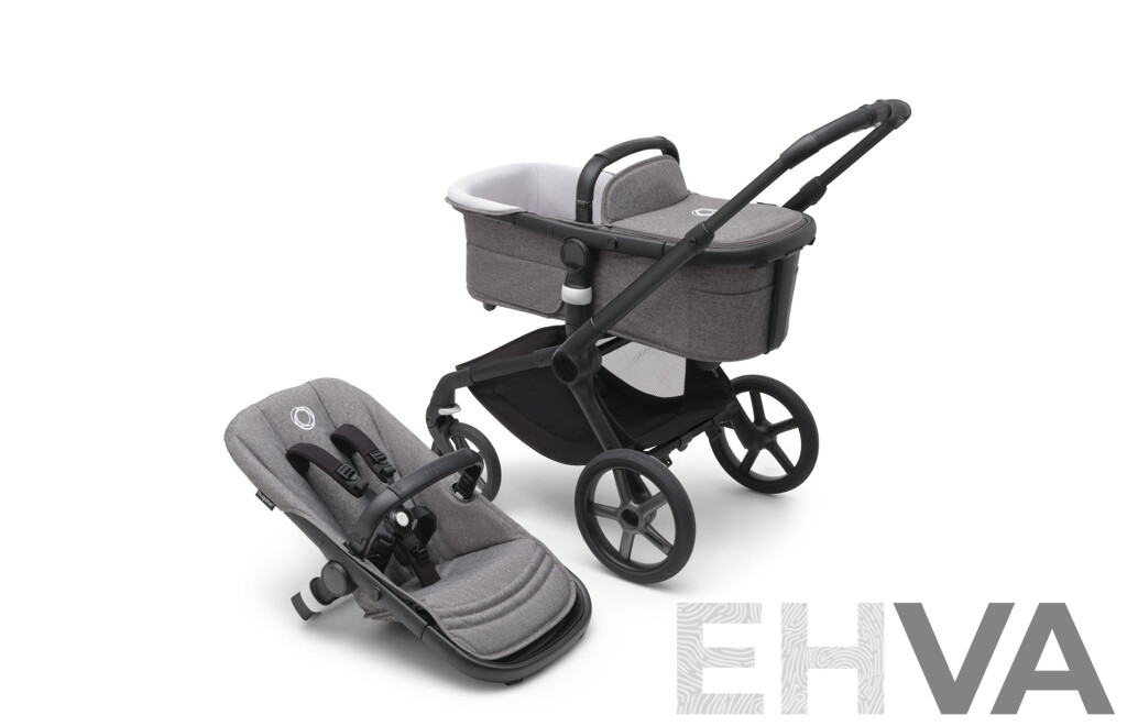 BUGABOO Fox 5 Base Black/ Grey Melange - ORP$1,749.00