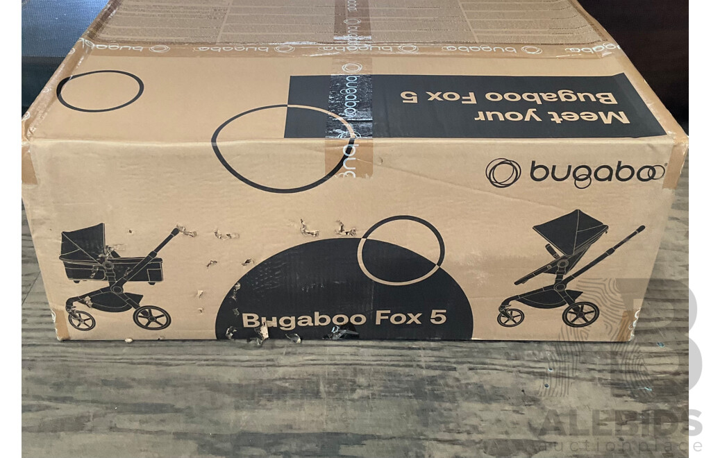 BUGABOO Fox 5 Base Black/ Grey Melange - ORP$1,749.00