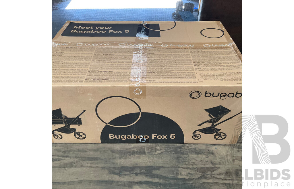 BUGABOO Fox 5 Base Black/ Grey Melange - ORP$1,749.00