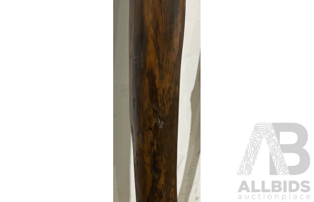 Reptile Aboriginal Didgeridoo & Wooden Knife - Lot of 3