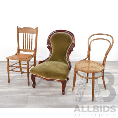 Melange of Three Chairs