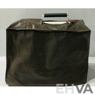 Vintage Toyota Sewing Machine Model -5001 with Electric Cable, Contessa Foot Pedal and Vinyl Cover