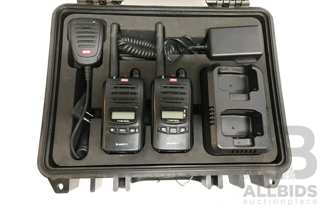 GME (TX6160TP) 5 Watt UHF CB Radio Twin Pack