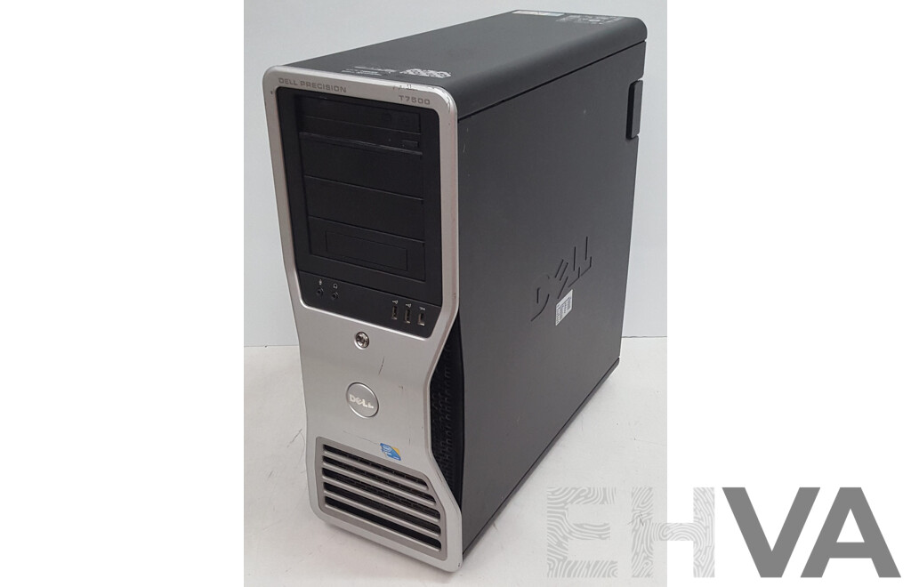 Dell Precision T7500 Intel Xeon (E5520) 2.26GHz-2.53GHz 4-Core CPU Workstation w/ NVIDIA Quadro FX 580