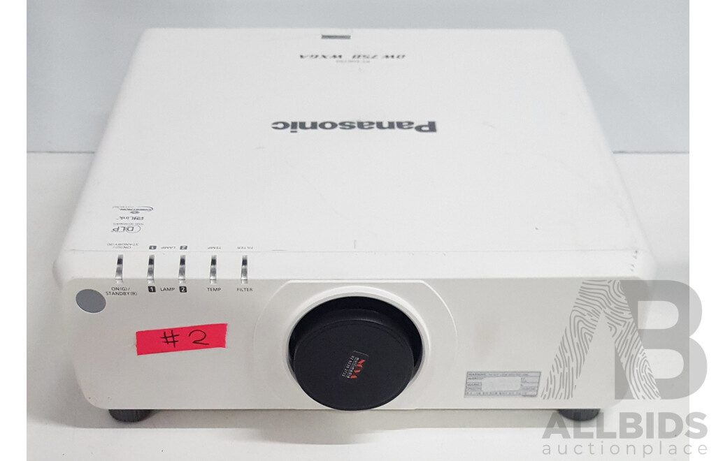 Panasonic (PT-DW750) WXGA DLP Projector