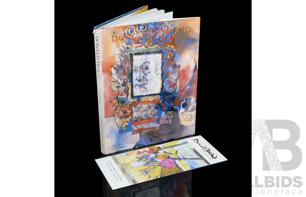 Donald Friend 1915 to 1989 Retrospective by Signed by Author Barry Pearce, Art Gallery of NSW, Hardcover with Dust Jacket