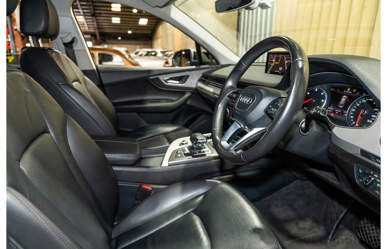 05/2016 Audi Q7 3.0 TDI Quattro (AWD) 4M MY16 Metallic Grey Turbo Diesel 3.0L - 7 Seater
