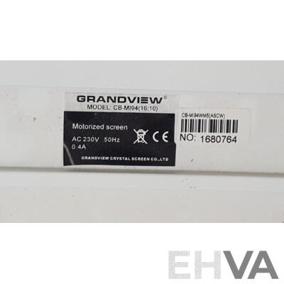GRANDVIEW CB-MI94 (16:10) 94-Inch Motorized Projector Screen