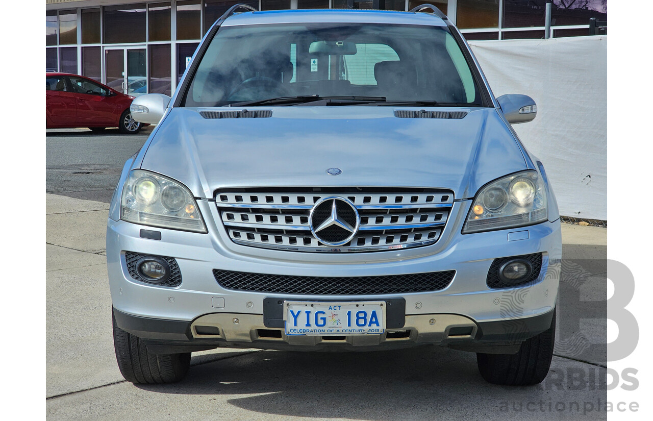1/2008 Mercedes-Benz ML 280 CDI (4x4) W164 07 UPGRADE 4d Wagon Silver 3.0L