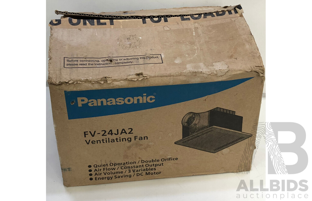 Panasonic Ceiling Mount Ventilating Fan - Brand New