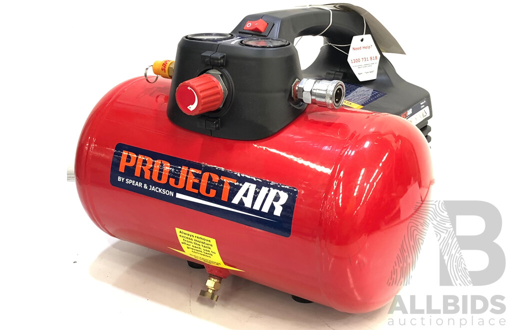 Project Air Portable Electric Air Compressor - New