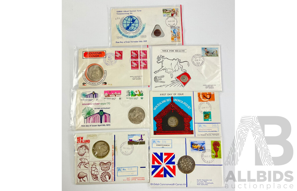 Collection of New Zealand 1960's and 70's PNCs