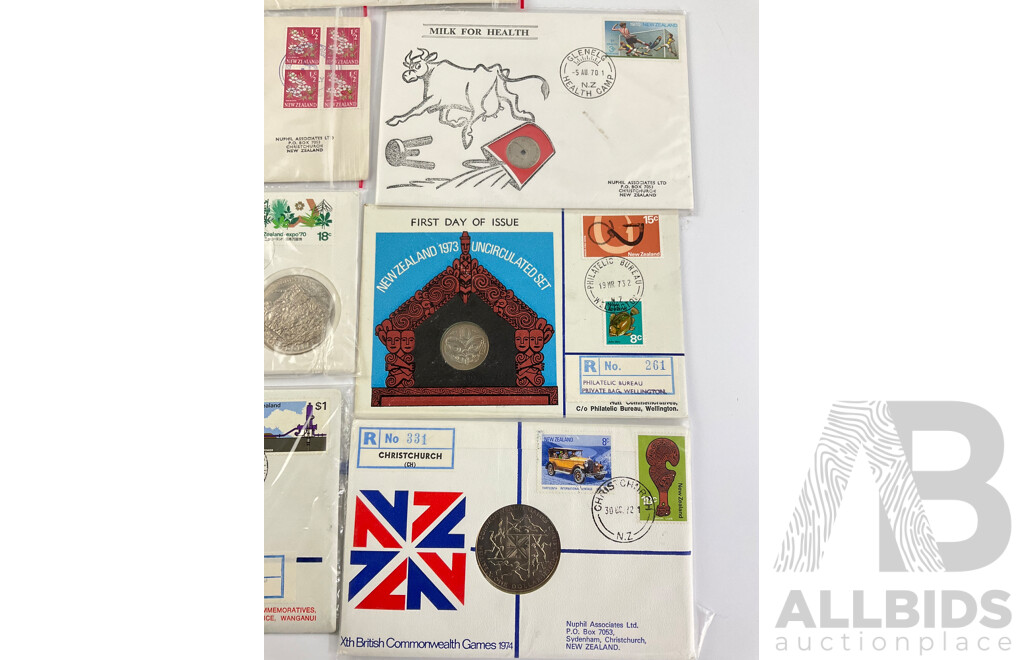 Collection of New Zealand 1960's and 70's PNCs