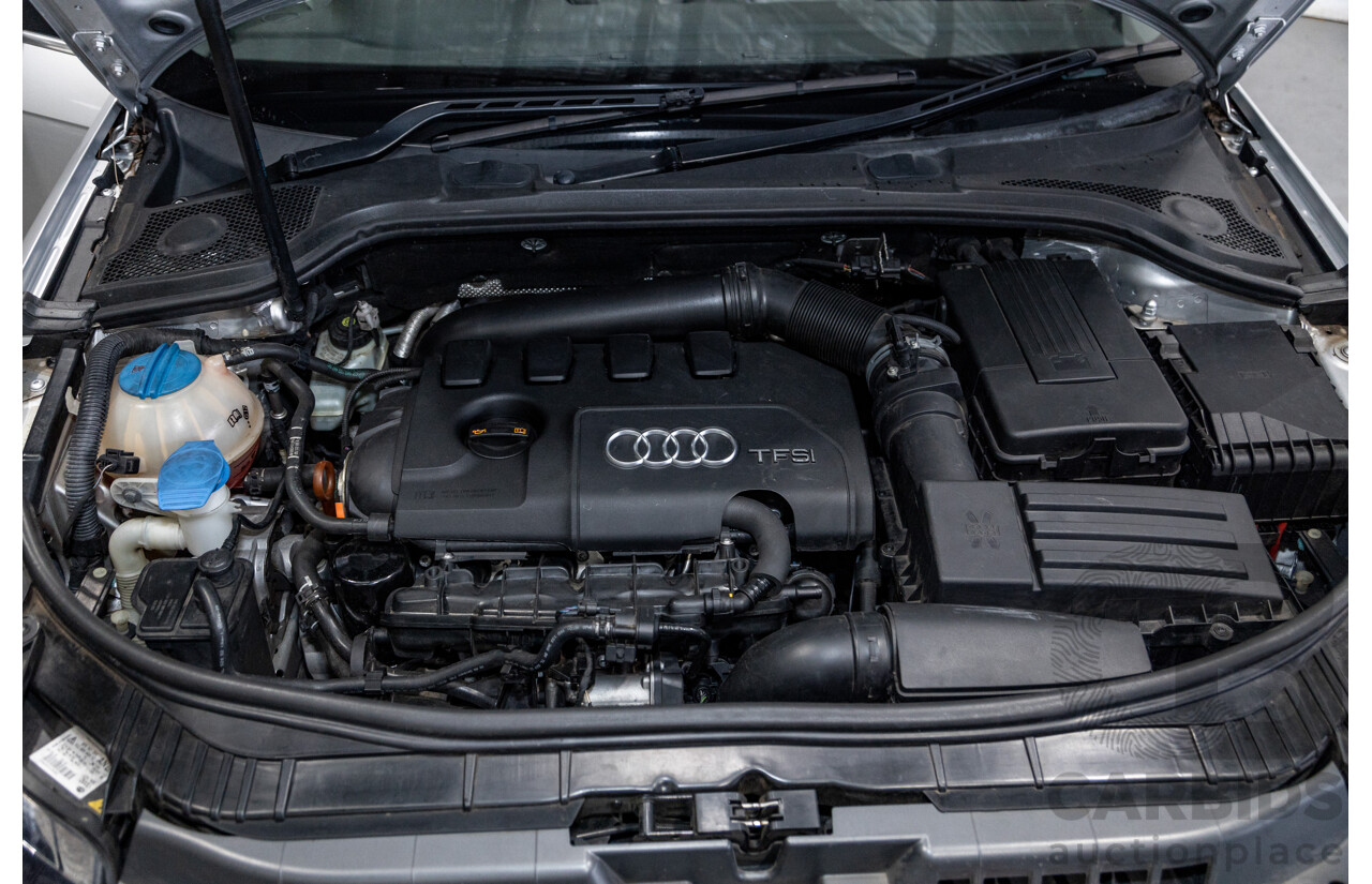 09/2009 Audi A3 2.0 TFSI Ambition 8P 2d Cabriolet Metallic Silver Turbo 2.0L