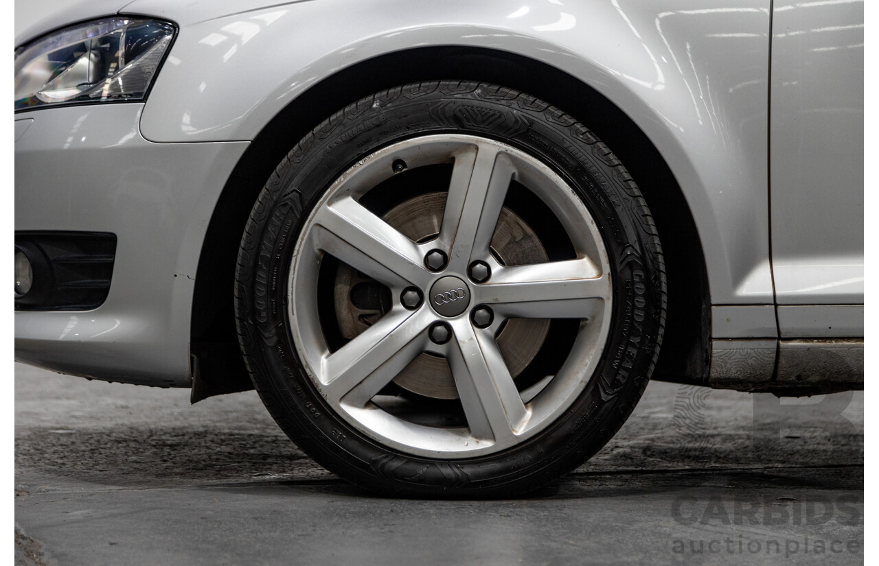09/2009 Audi A3 2.0 TFSI Ambition 8P 2d Cabriolet Metallic Silver Turbo 2.0L