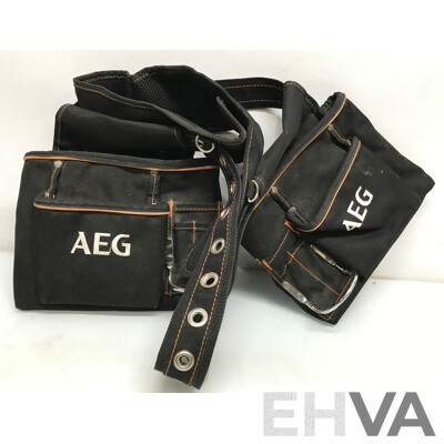 AEG Tradesman Tool Belt - Lot of 2