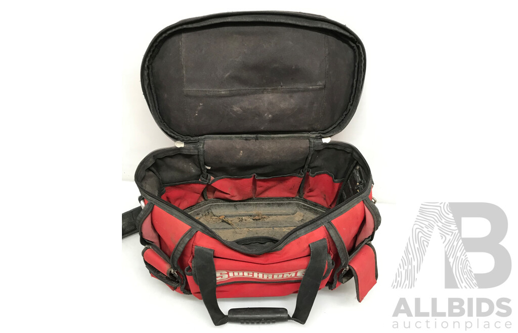 Sidchrome Tool Bag with Various Tools and Fixings