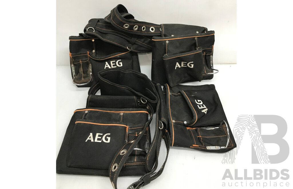 AEG Tradesman Tool Belt - Lot of 2
