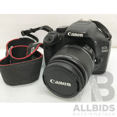 Canon EOS 550D Camera - Body Only