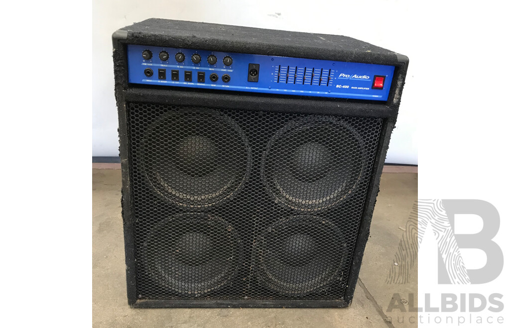 Pro Audio (BC-400) Bass Amplifier