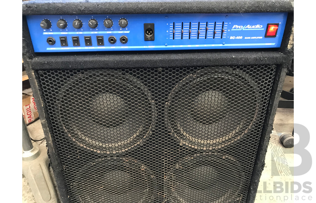 Pro Audio (BC-400) Bass Amplifier