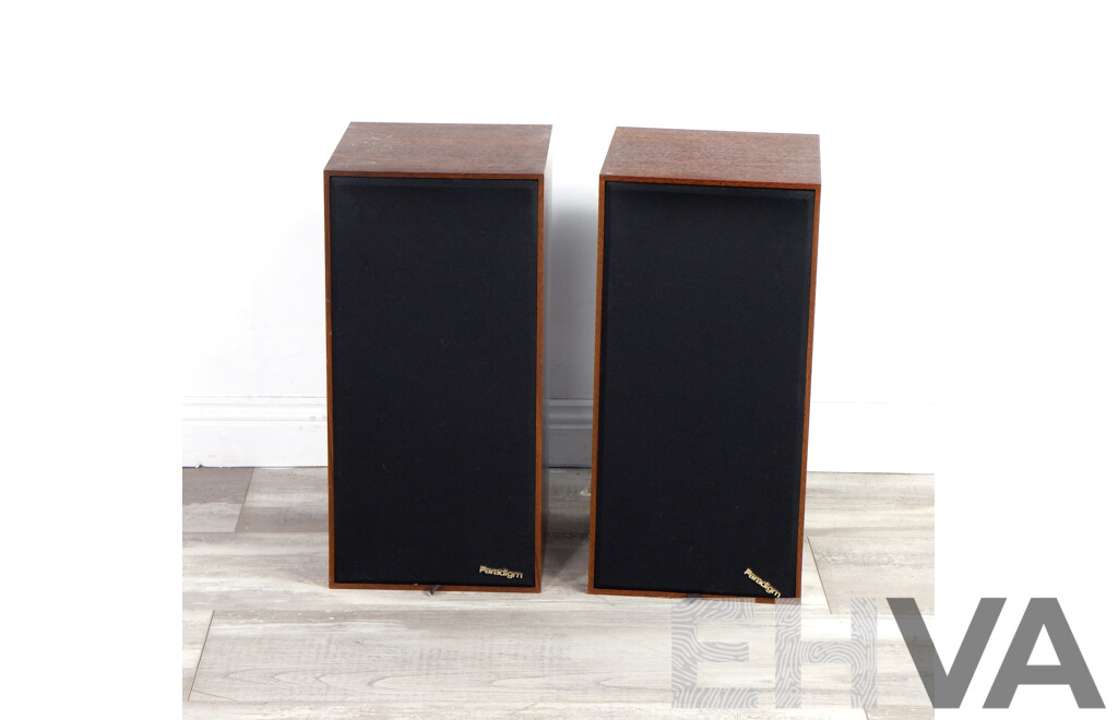 Two Vintage Paradigm Speakers, Model 3SE