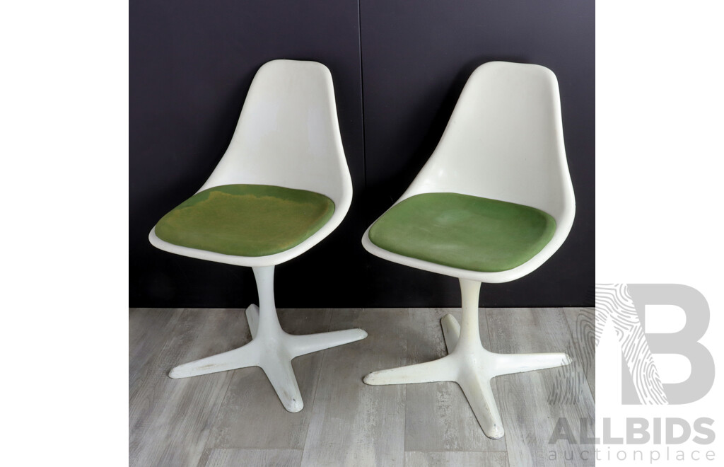 Pair of Arkana Side Chairs by Maurice Burke