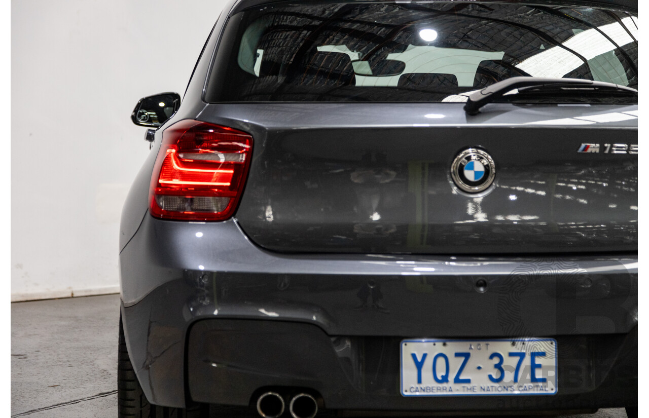 5/2014 BMW 125i M-Sport F20 MY14 5d Hatchback Metallic Grey Turbo 2.0L