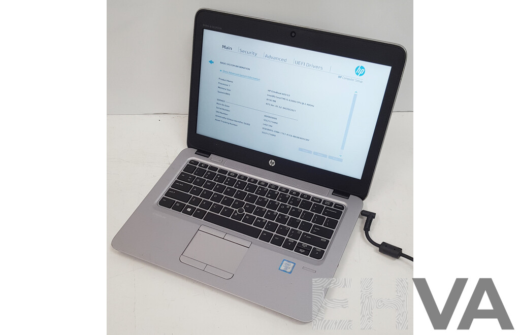 HP EliteBook 820 G3 Intel Core i5 (6300U) 2.40GHz-3.00GHz 2-Core CPU 12.5-Inch Laptop