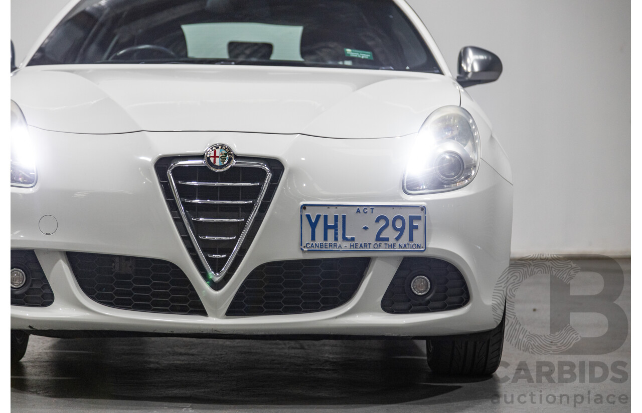 4/2011 Alfa Romeo Giulietta 1.4 5d Hatchback White Turbo 1.4L