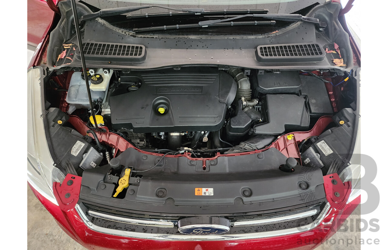 08/2015 Ford Kuga TITANIUM (AWD) AWD TF MK 2 4D Wagon Red 2.0L