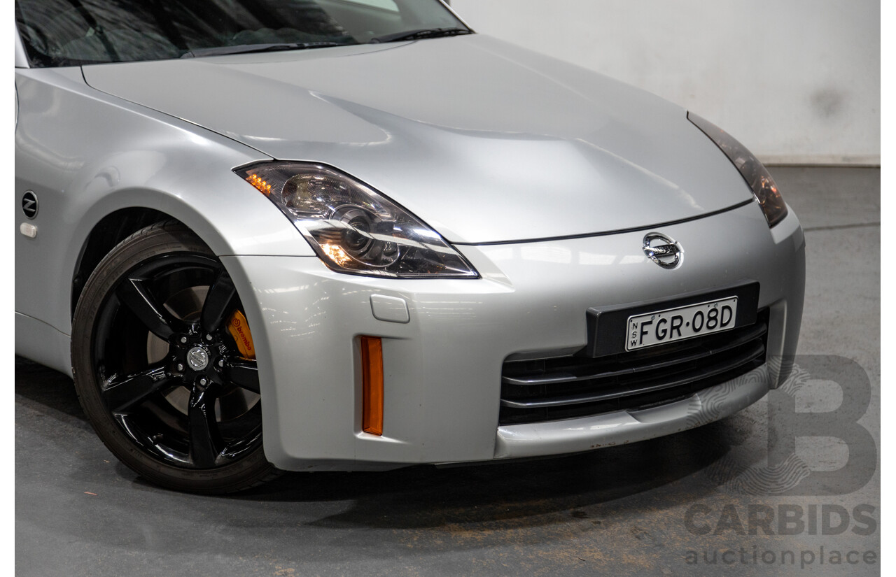 6/2009 Nissan 350z Roadster Track Edition Z33 MY07 2d Convertible Metallic Silver V6 3.5L