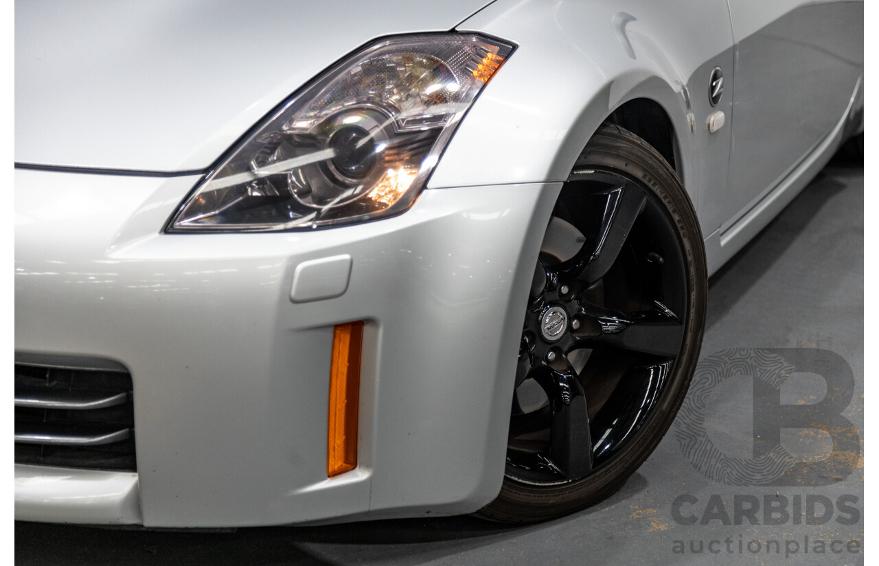 6/2009 Nissan 350z Roadster Track Edition Z33 MY07 2d Convertible Metallic Silver V6 3.5L