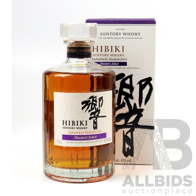 Hibiki Harmony Master's Select Suntory Japanese Whisky